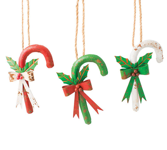 CANDY CANE ORNAMENT ASSORTMENT