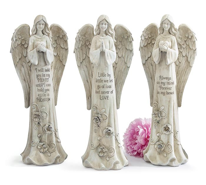 Angel Figurines with Praying Hands