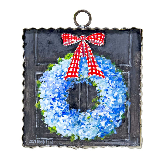 All American Hydrangea Wreath