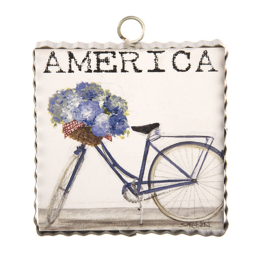 Mini Americana Bike Print