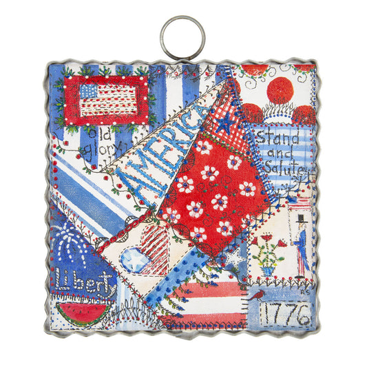 Mini Crazy Quilt Print