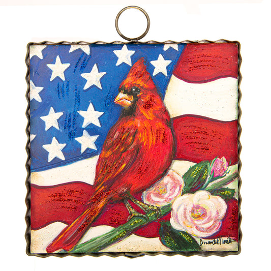 Mini American Cardinal Print