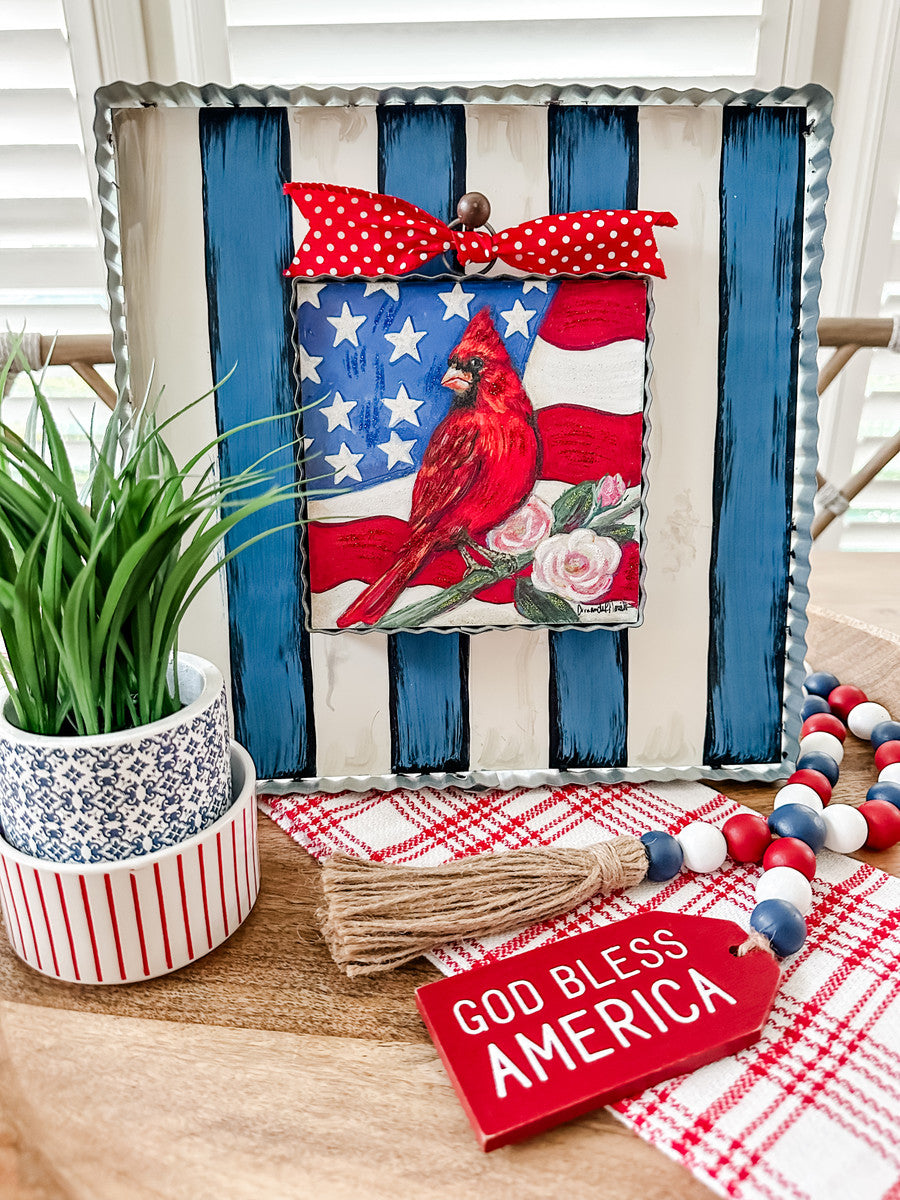 Mini American Cardinal Print