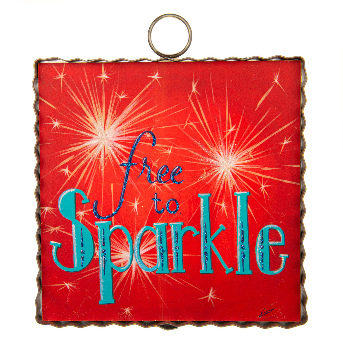 Mini Free To Sparkle Print