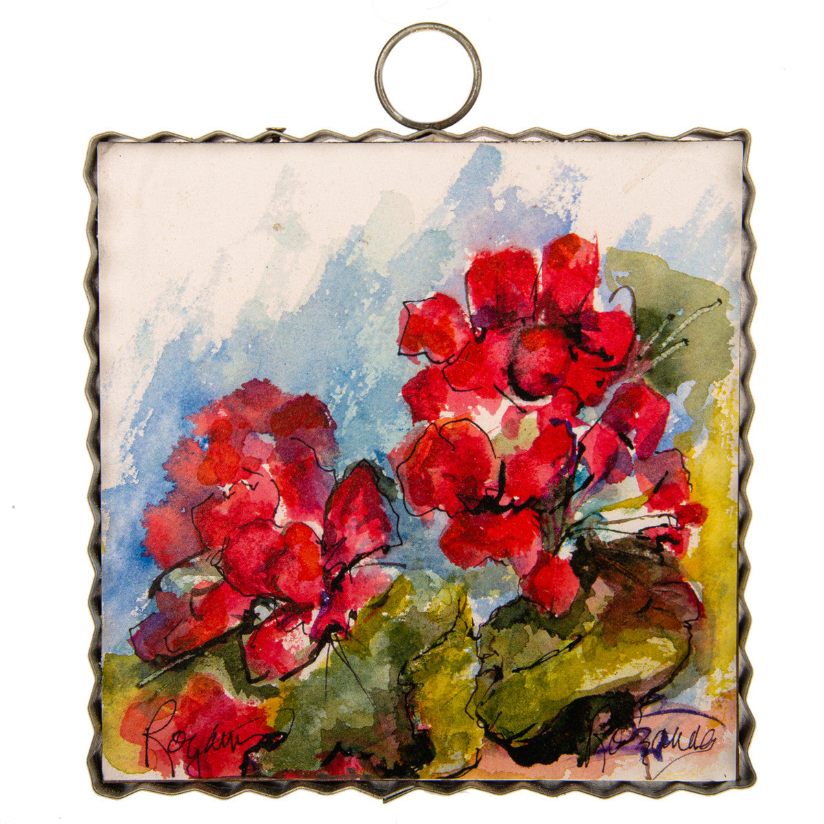 Mini Geraniums Print