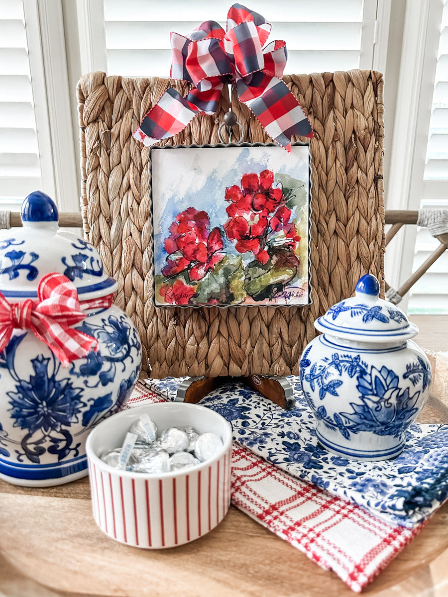 Mini Geraniums Print