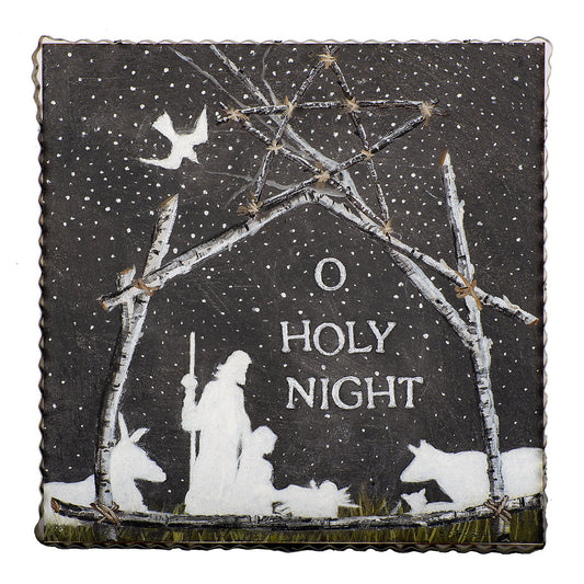 Mini "O' Holy Night" Nativity Print