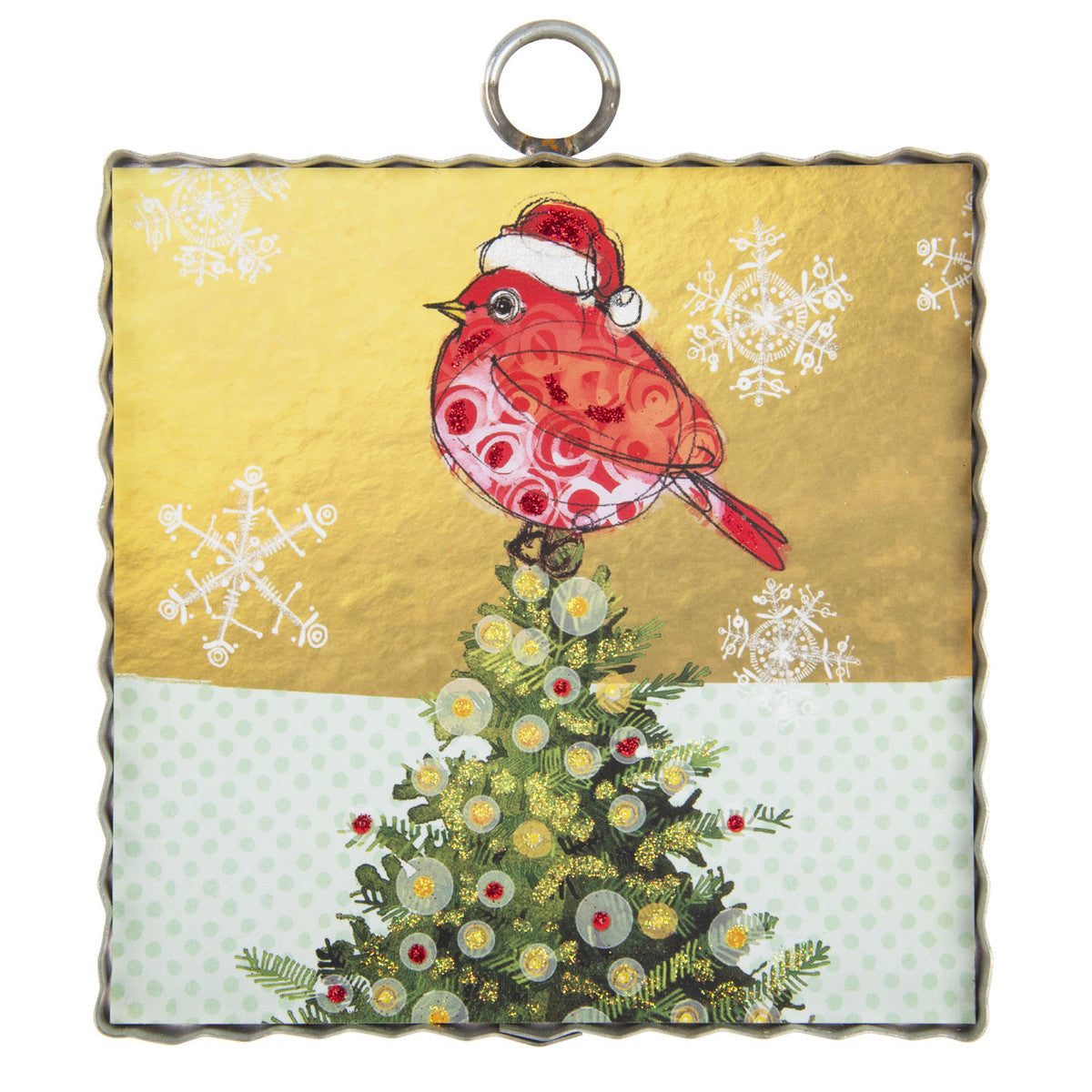 Mini Birdie Tree Topper Print