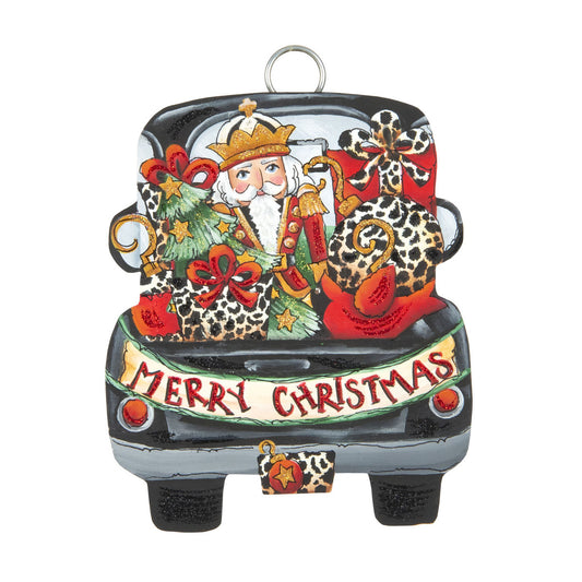 Christmas Elegant Truck Charm