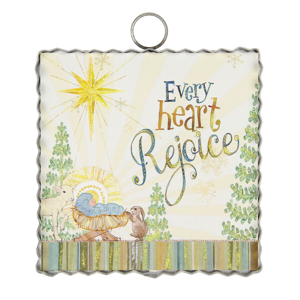 Mini Rejoice Baby Jesus Print