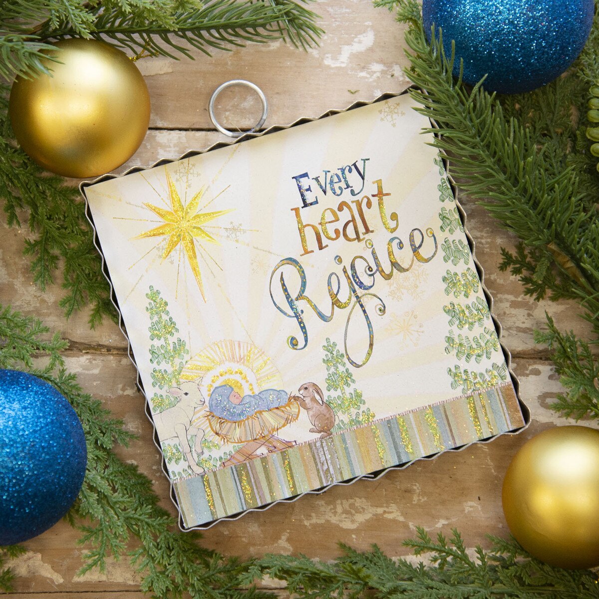 Mini Rejoice Baby Jesus Print