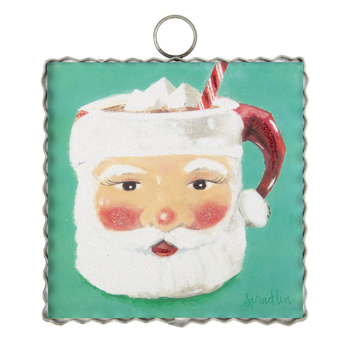 Mini Santa Mug Print