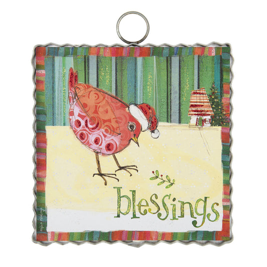 Mini Blessings Bird Print