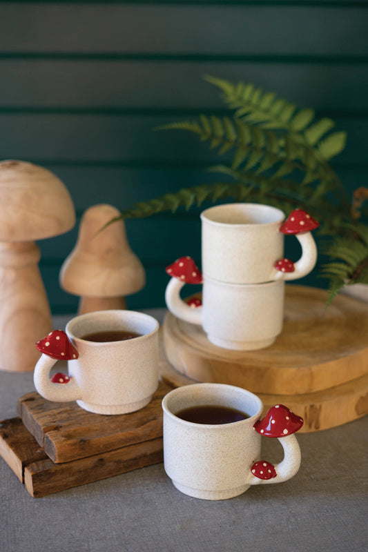 CERAMIC MUG - MUSHROOM