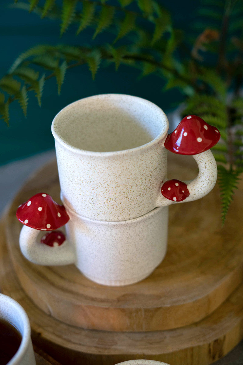 CERAMIC MUG - MUSHROOM