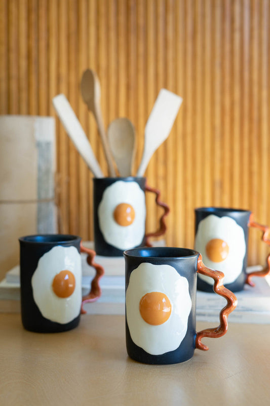 CERAMIC MUG - BACON AN EGGS