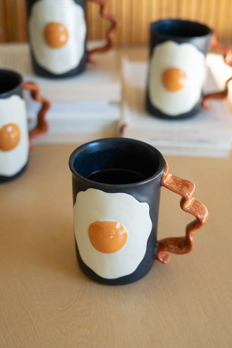 CERAMIC MUG - BACON AN EGGS