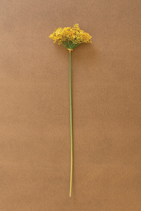 Artificial Yellow Scallion Flower