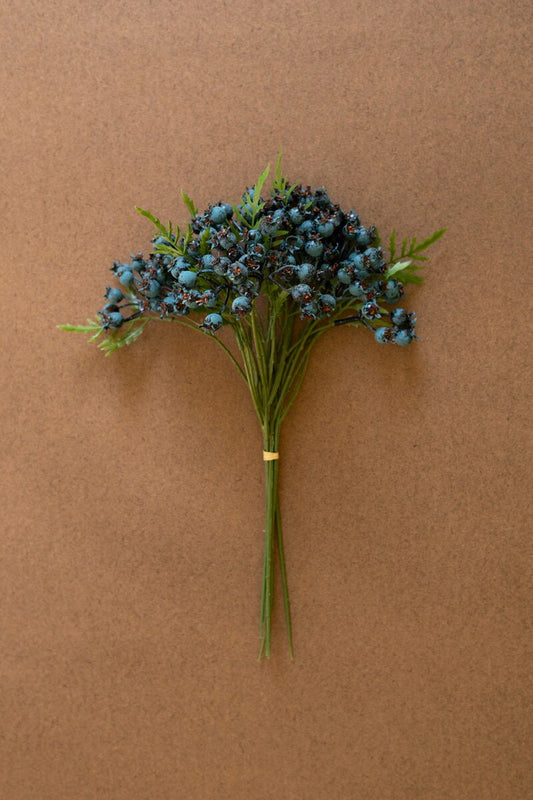 Artificial Blueberry Bundle