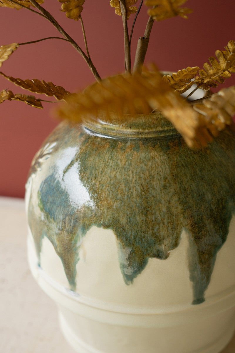 Ceramic Olive Vase