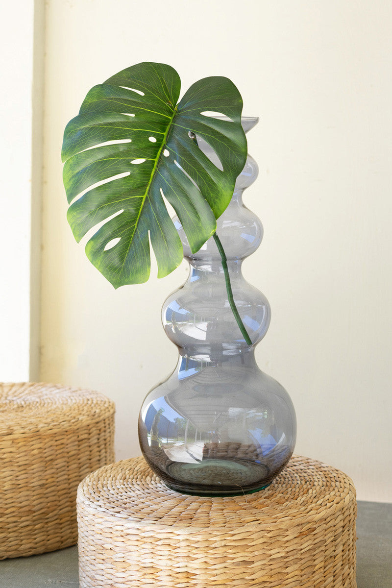 Large Glass Bubble Vase-Three Color Options