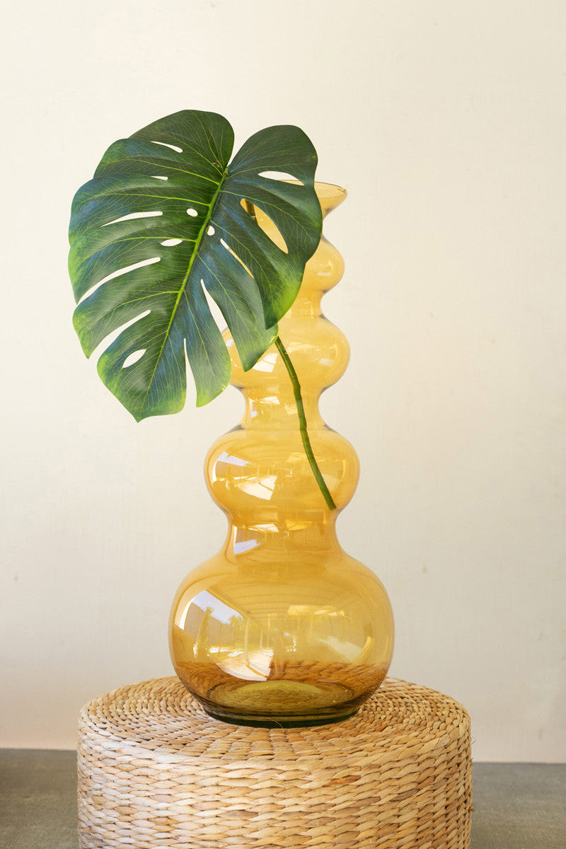 Large Glass Bubble Vase-Three Color Options