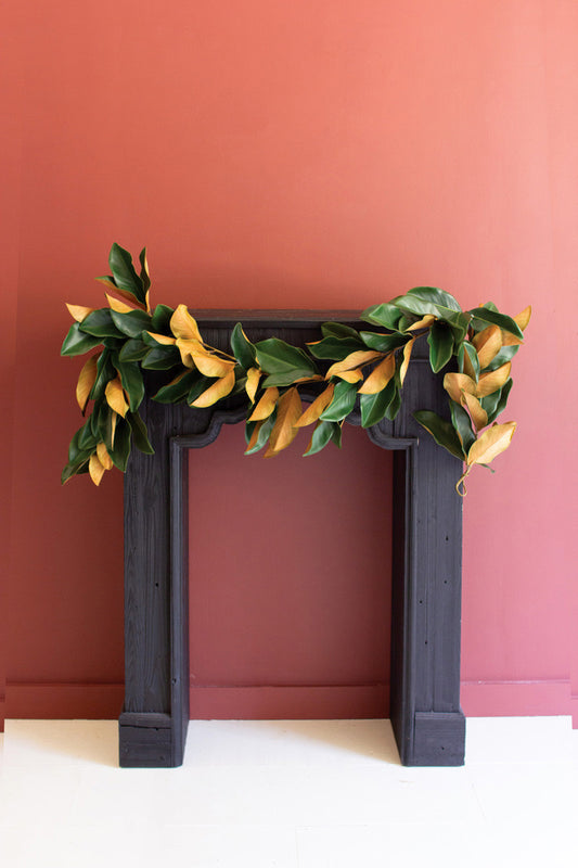 Artificial Magnolia Leaf Garland