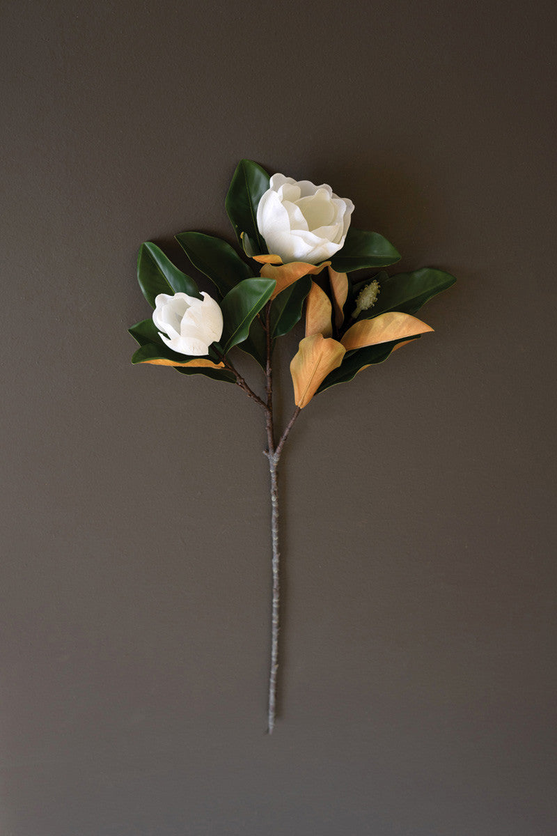 Artificial Magnolia with Blooms Spray