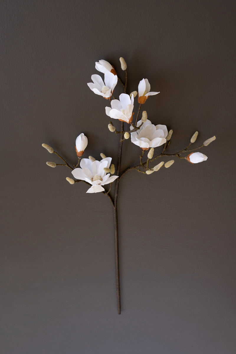 Artificial Japanese Magnolia Branch