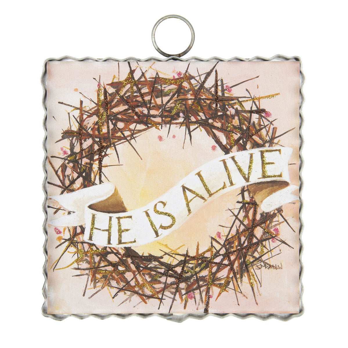 Mini "He is Alive" Print