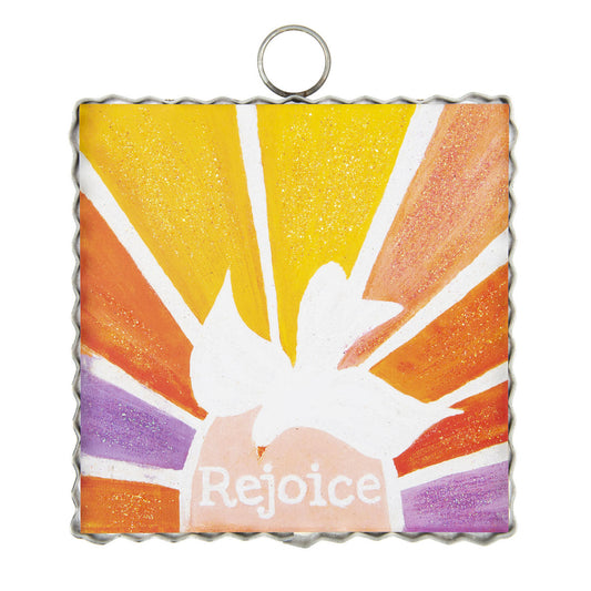 Mini "Rejoice" Print