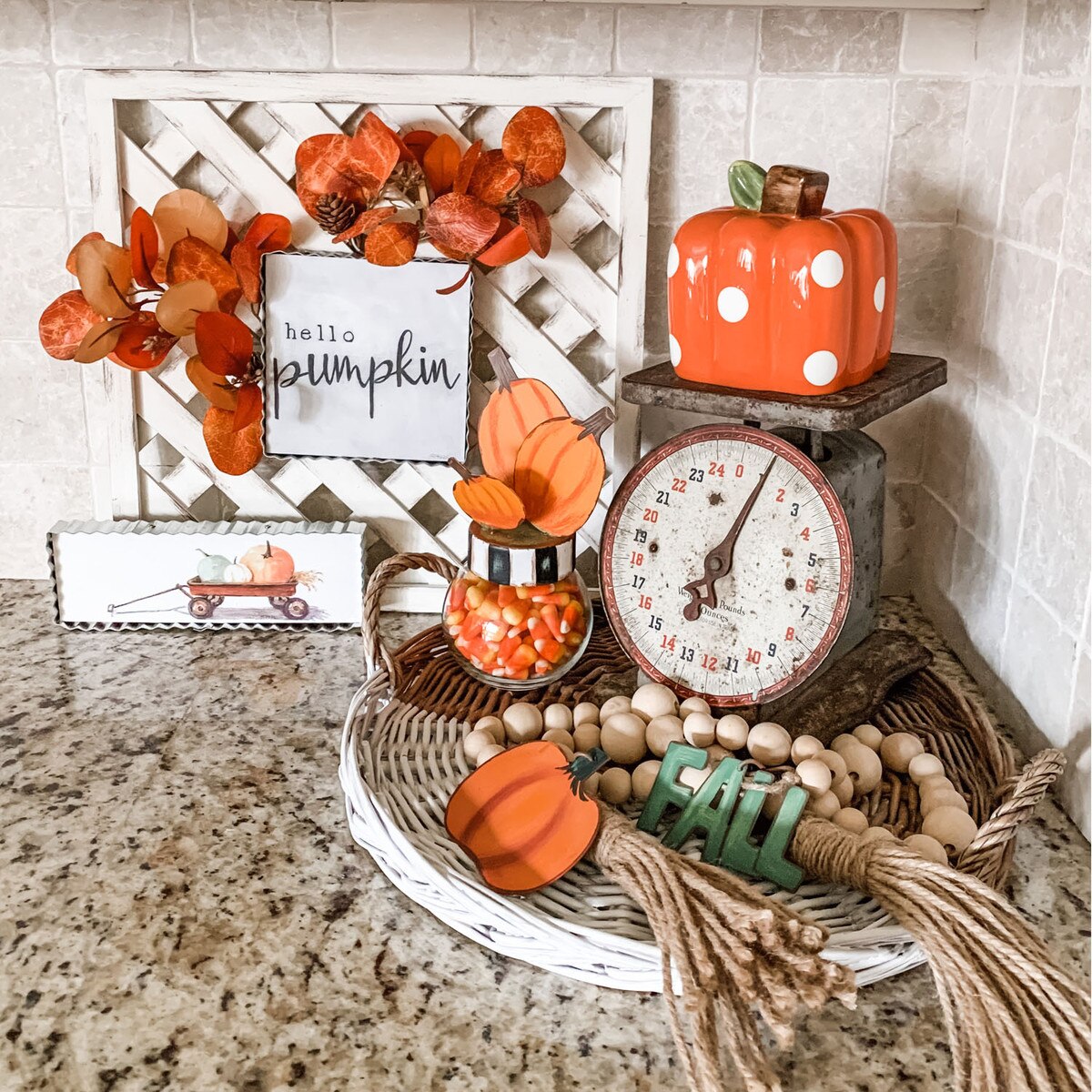 Wagon of Pumpkins Print