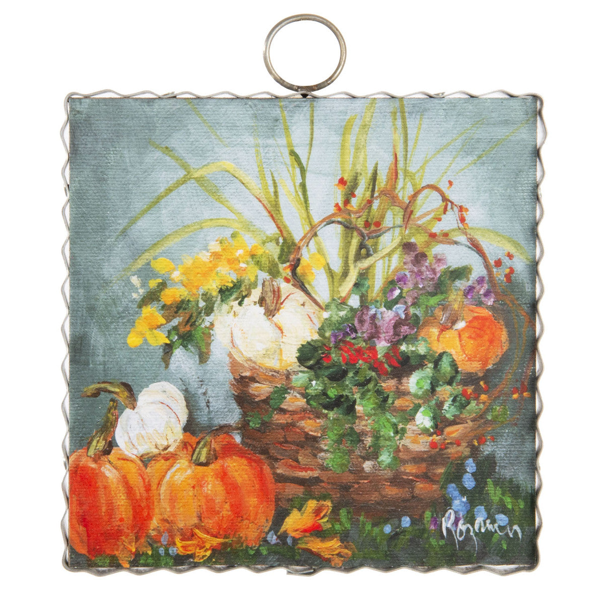 Mini Fall Basket Print