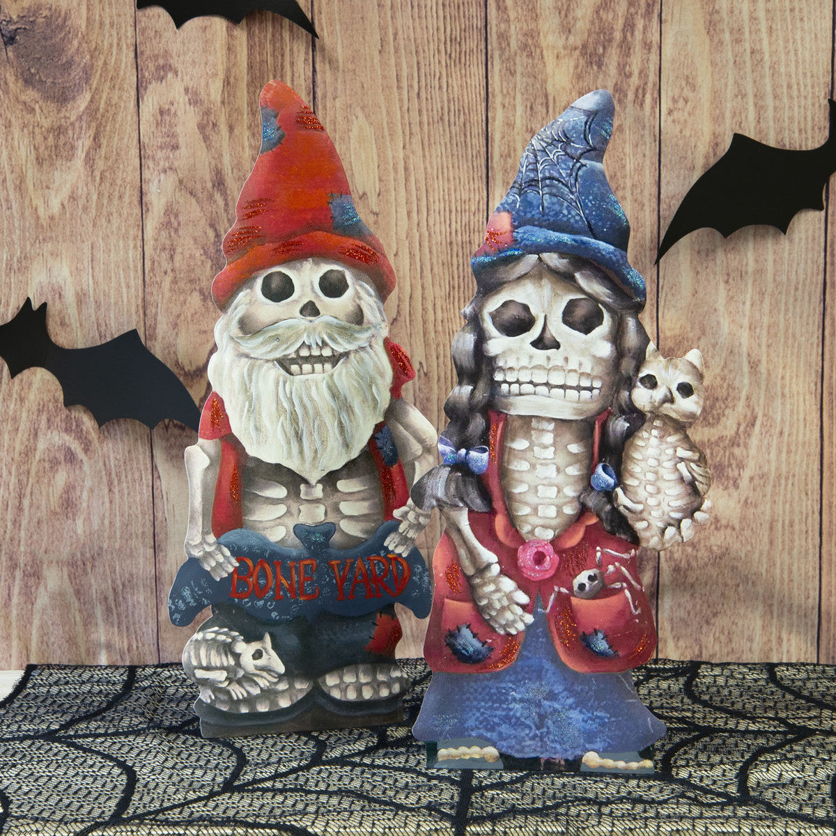 Doug-Up & Bona Lisa Gnomes