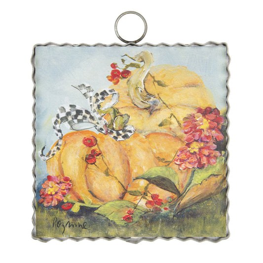 Mini Elegant Pumpkins Print