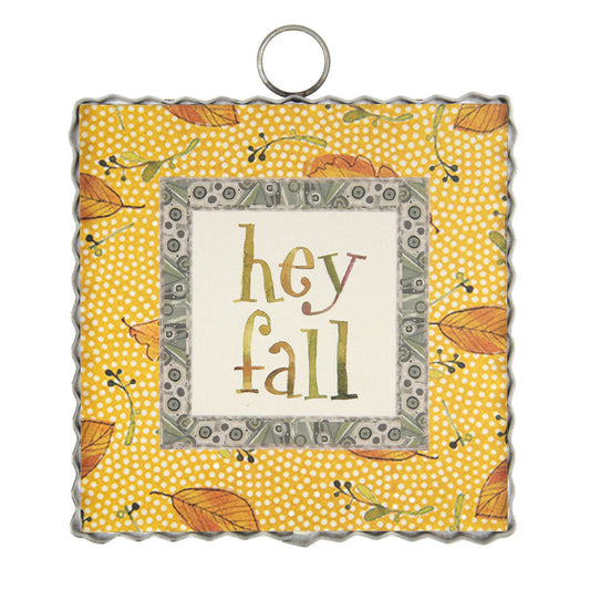 Mini "Hey Fall" Print