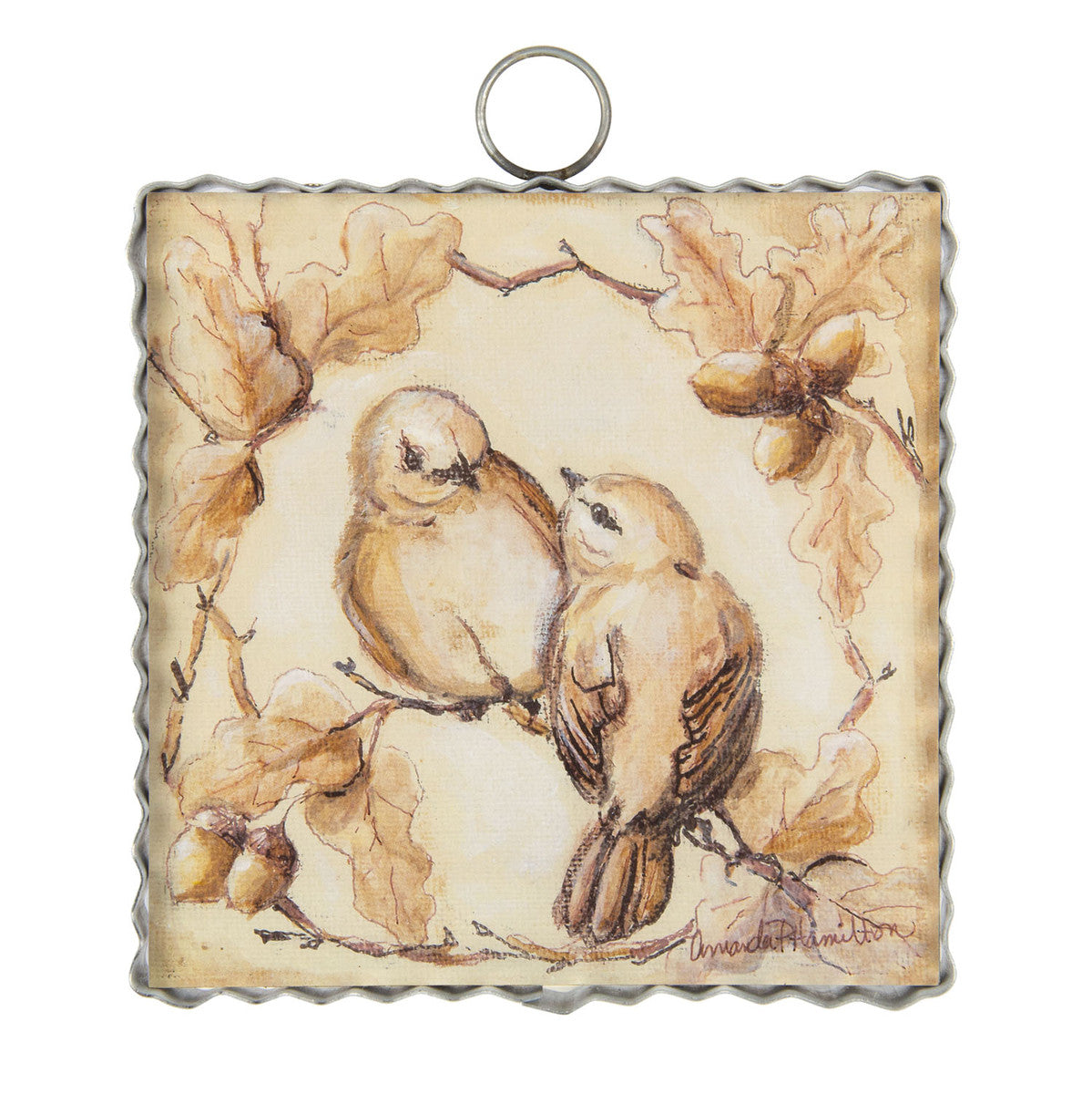 Mini Little Brown Birds Print