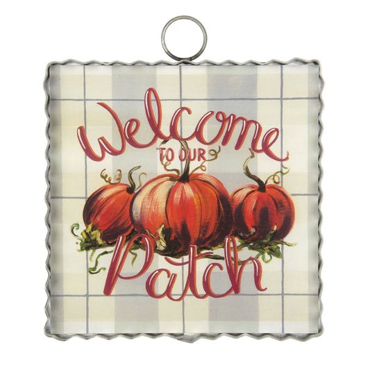 Mini Welcome to Our Patch Print