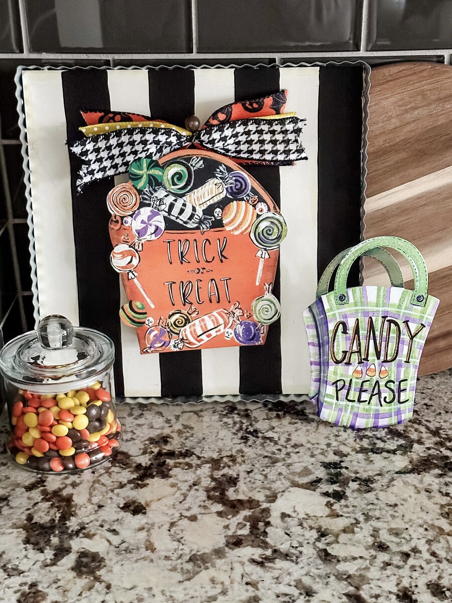 Mini Trick or Treat Bag Charm