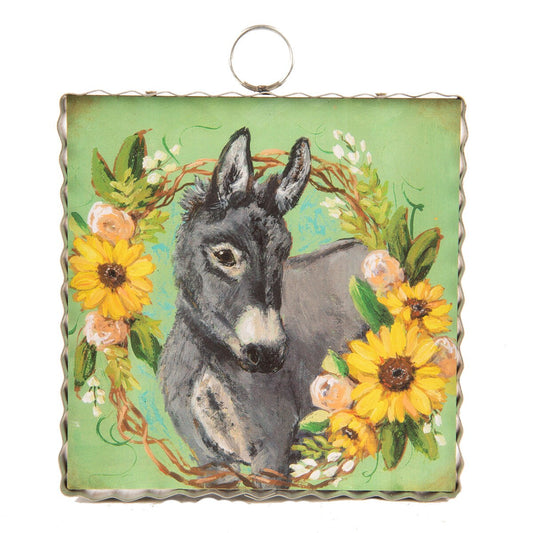 Mini Fall Donkey Print