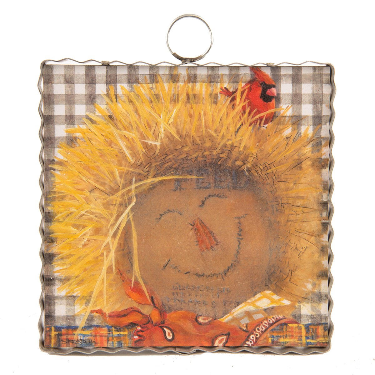 Mini Sack Scarecrow Print