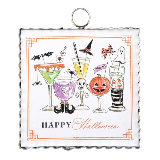 Mini Spooky Cocktails Print