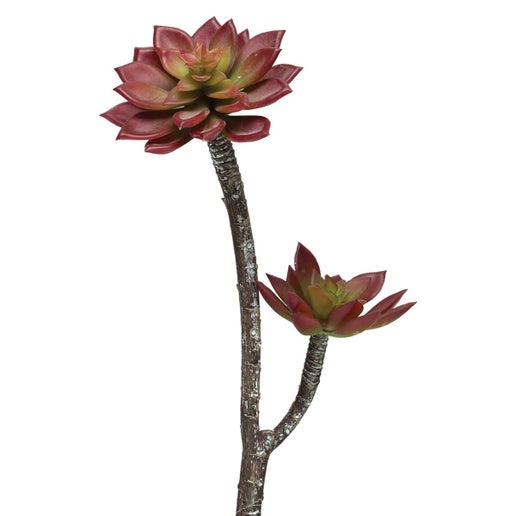 Faux Echeveria Branch