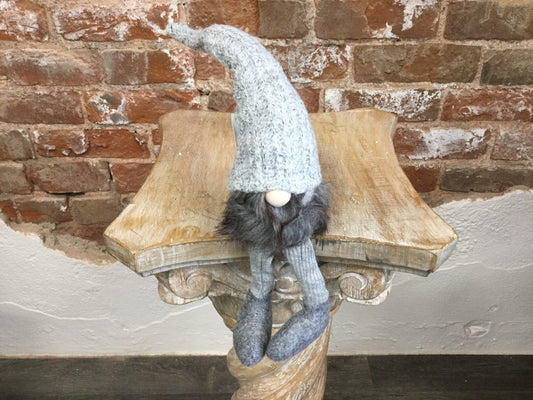 Grey Gnome Shelf Sitter