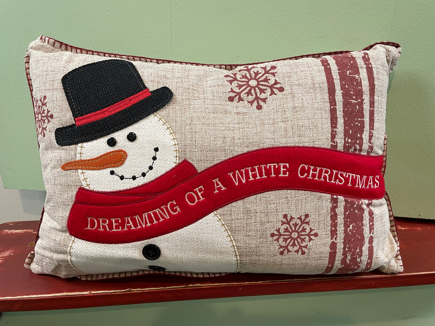 Rectangle Christmas Pillow