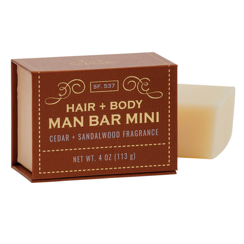 MAN BAR™ MINI Hair & Body - Cedar & Sandalwood