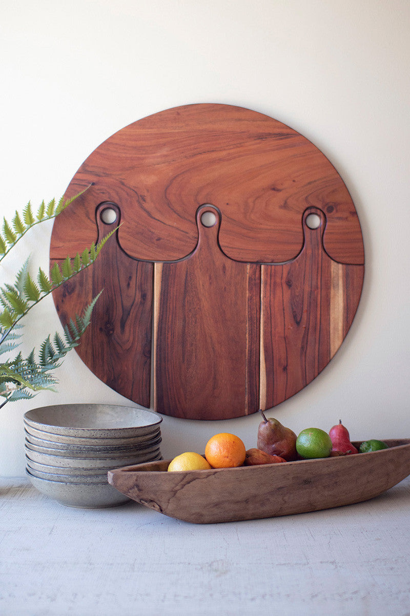 Hanging Acacia Wood Cutting Boards