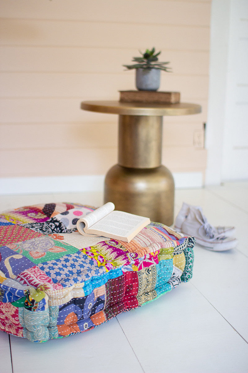 SQUARE KANTHA FLOOR CUSHION