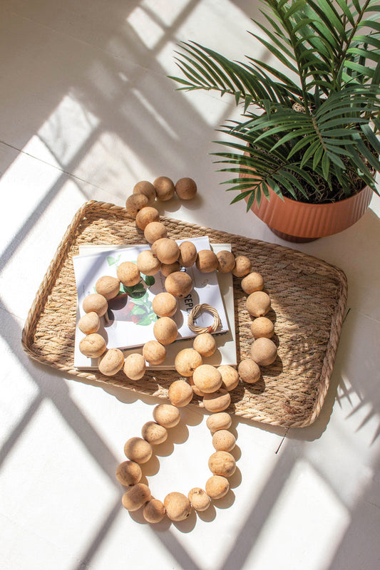 DRIED GOURD BALL GARLAND