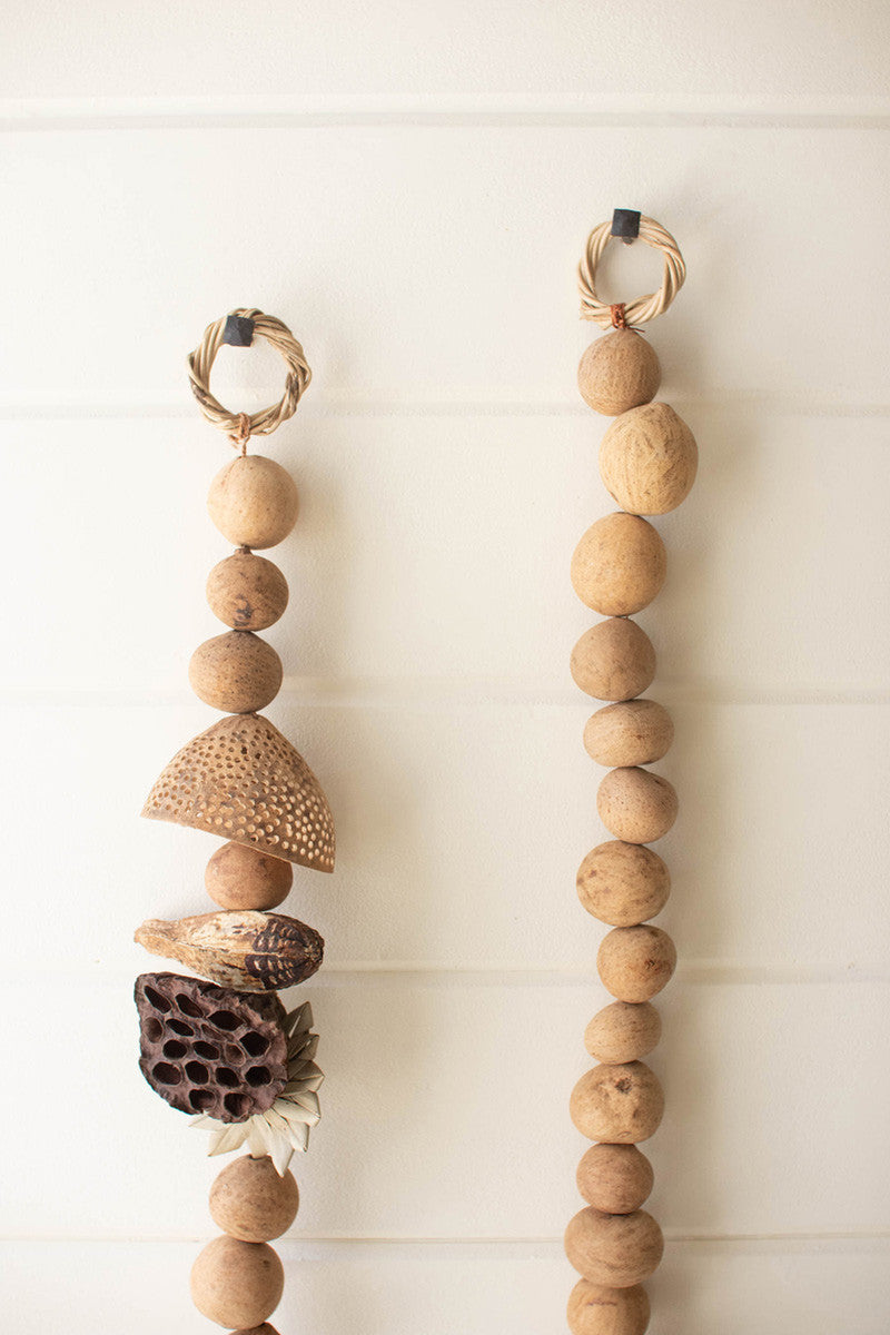 DRIED GOURD BALL GARLAND